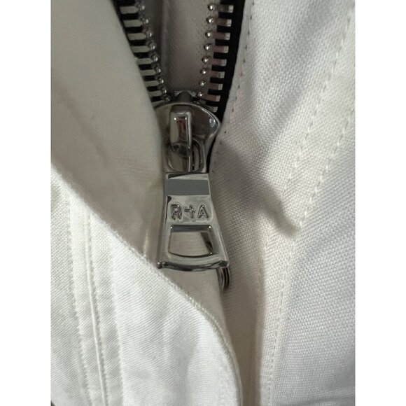 RTA NICCOLA COMBO DRESS WHITE/ CAMO SIZE M - Picture 8 of 14